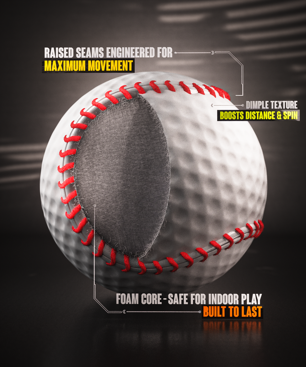 Borgoball close-up